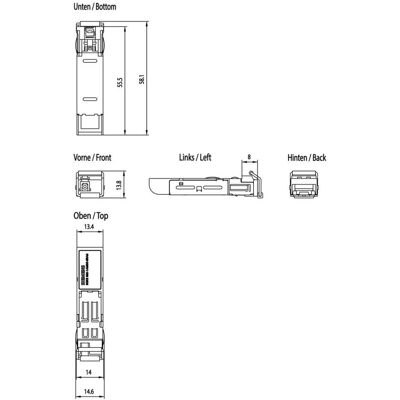 Siemens SFP992-1BX10R, Transceiver Siemens SFP992-1BX10R, Transceiver