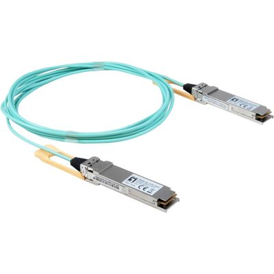 LevelOne AOC-0503 Netzwerk-Transceiver-Modul Faseroptik QSFP28 850 nm, Transceiver, Mehrfarbig, Silber LevelOne AOC-0503 Netzwerk-Transceiver-Modul Faseroptik QSFP28 850 nm, Transceiver, Mehrfarbig, Silber