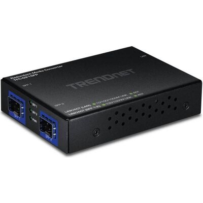 Trendnet 1000BASE-T to Dual SFP Fiber, Data Converter Trendnet 1000BASE-T to Dual SFP Fiber, Data Converter