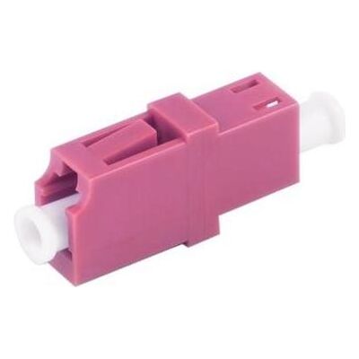 Shiverpeaks -BASIC-S--LWL-Verbinder, LC-LC, Simplex, violett - Glasfaserstecker Shiverpeaks -BASIC-S--LWL-Verbinder, LC-LC, Simplex, violett - Glasfaserstecker