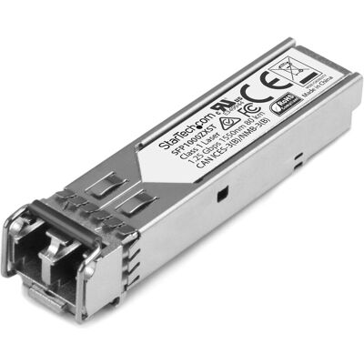 StarTech MSA Compliant SFP Transceiver Module - 1, Transceiver, Silber StarTech MSA Compliant SFP Transceiver Module - 1, Transceiver, Silber