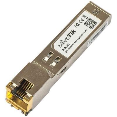 MikroTik S-RJ01 RJ45 SFP 10/100/1000m Kupfermodul, Transceiver MikroTik S-RJ01 RJ45 SFP 10/100/1000m Kupfermodul, Transceiver