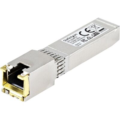 StarTech 10GBASE-T SFP+ - 10G COPPER, Transceiver, Silber StarTech 10GBASE-T SFP+ - 10G COPPER, Transceiver, Silber