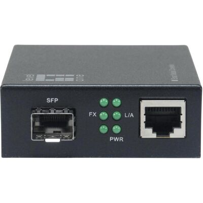 LevelOne Konverter RJ45->SFP 1Gbps 19" Rack, Zubehör Netzwerk LevelOne Konverter RJ45->SFP 1Gbps 19" Rack, Zubehör Netzwerk