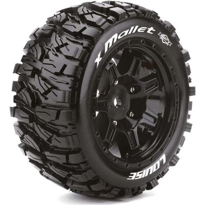Louise MFT X-Mallet Sport-Reifen Felge Schwarz 24MM TRAXXAS X-MAXX Louise MFT X-Mallet Sport-Reifen Felge Schwarz 24MM TRAXXAS X-MAXX