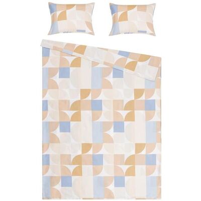 Domoletti, Bettwäsche, Bed linen set Geometric, 160 x 200 cm (Bettwäsche Set, 160 x 200 cm, 50 x 70 cm) Domoletti, Bettwäsche, Bed linen set Geometric, 160 x 200 cm (Bettwäsche Set, 160 x 200 cm, 50 x 70 cm)