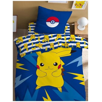 Procos, Kinderbettwäsche, Pokémon Pika-Power Bettbezug 140×200cm, 70×90 cm (140 x 200 cm) Procos, Kinderbettwäsche, Pokémon Pika-Power Bettbezug 140×200cm, 70×90 cm (140 x 200 cm)