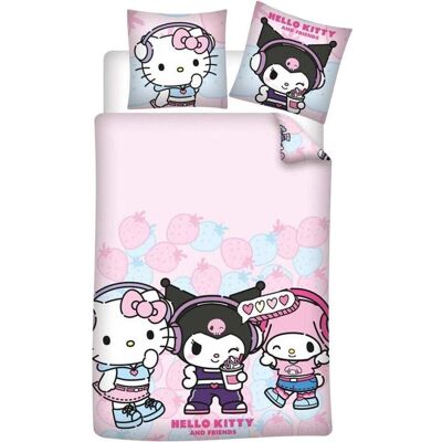 Aymax, Kinderbettwäsche, Hello Kitty & Friends Bettwäsche - 140 x 200 cm (200 x 140 cm) Aymax, Kinderbettwäsche, Hello Kitty & Friends Bettwäsche - 140 x 200 cm (200 x 140 cm)