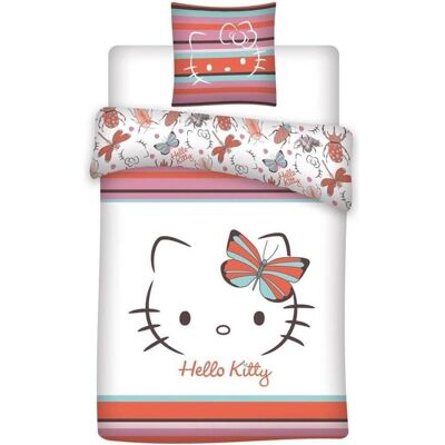 Aymax, Kinderbettwäsche, Hello Kitty Bettbezug - 140 x 200 cm (140 x 200 cm, 200 x 140 cm, 65 x 65 cm) Aymax, Kinderbettwäsche, Hello Kitty Bettbezug - 140 x 200 cm (140 x 200 cm, 200 x 140 cm, 65 x 65 cm)