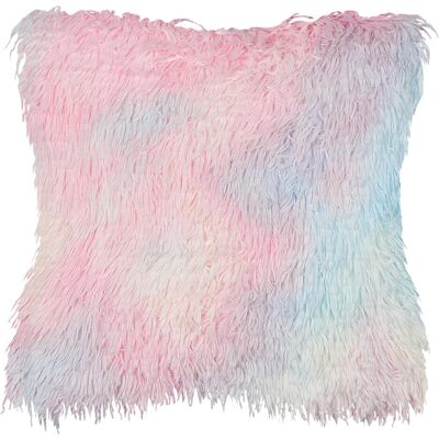 Beliani Set aus 2 Kissen Mehrfarbig Faux Fur - Kissen Beliani Set aus 2 Kissen Mehrfarbig Faux Fur - Kissen