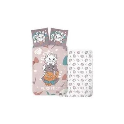BrandMac, Kinderbettwäsche, Bed Linen - Junior Size 100 x 140 cm - Aristocats (1029491) (140 x 100 cm, 60 x 63 cm) BrandMac, Kinderbettwäsche, Bed Linen - Junior Size 100 x 140 cm - Aristocats (1029491) (140 x 100 cm, 60 x 63 cm)