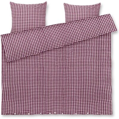 Juna, Bettwäsche, - Baek&Bølge Bed linen - Plum/Rose - 200x220 cm (Bettwäsche Set, 60 x 63 cm) Juna, Bettwäsche, - Baek&Bølge Bed linen - Plum/Rose - 200x220 cm (Bettwäsche Set, 60 x 63 cm)