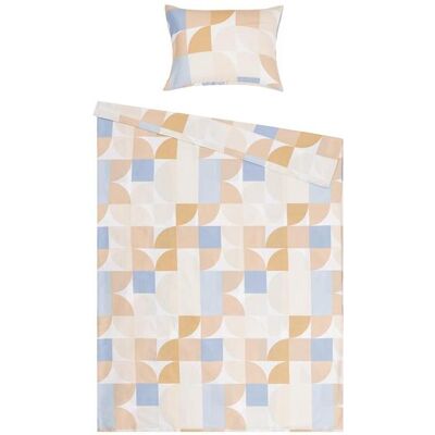 Domoletti, Bettwäsche, Bed linen set Geometric, 140 x 200 cm (Bettwäsche Set, 140 x 200 cm, 50 x 70 cm) Domoletti, Bettwäsche, Bed linen set Geometric, 140 x 200 cm (Bettwäsche Set, 140 x 200 cm, 50 x 70 cm)