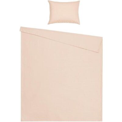 Domoletti, Bettwäsche, Bedding set Striped Sand 140 x 200 cm (Bettwäsche Set, 140 x 200 cm, 50 x 70 cm) Domoletti, Bettwäsche, Bedding set Striped Sand 140 x 200 cm (Bettwäsche Set, 140 x 200 cm, 50 x 70 cm)