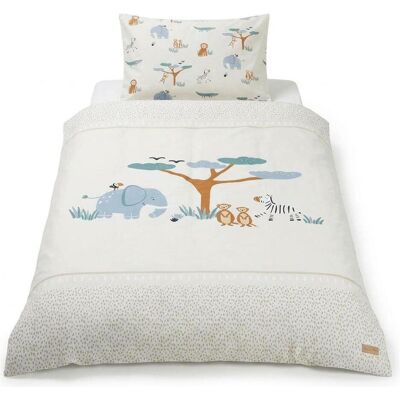 Roba, Kinderbettwäsche, Kinderbettwäsche Savanna Friends 100 x 135 cm + 40 x 60 cm (100 x 135 cm, 60 x 40 cm) Roba, Kinderbettwäsche, Kinderbettwäsche Savanna Friends 100 x 135 cm + 40 x 60 cm (100 x 135 cm, 60 x 40 cm)