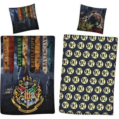 BrandMac, Kinderbettwäsche, Bed Linen - Adult Size 140 x 200 cm - Harry Potter (1000561) (200 x 140 cm, 63 x 60 cm) BrandMac, Kinderbettwäsche, Bed Linen - Adult Size 140 x 200 cm - Harry Potter (1000561) (200 x 140 cm, 63 x 60 cm)