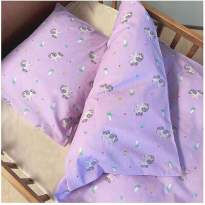 By Mats, Kinderbettwäsche, - Bed linen Junior size 100x140 Unicorn (140 x 100 cm, 45 x 40 cm) By Mats, Kinderbettwäsche, - Bed linen Junior size 100x140 Unicorn (140 x 100 cm, 45 x 40 cm)