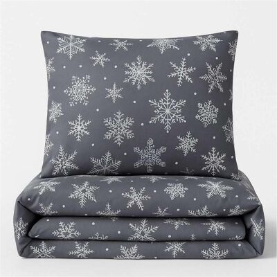 L'essentiel, Bettwäsche, Flake Grey Super King Quilt Cover Set EU IT (Bettwäsche Set, 260 x 220 cm) L'essentiel, Bettwäsche, Flake Grey Super King Quilt Cover Set EU IT (Bettwäsche Set, 260 x 220 cm)