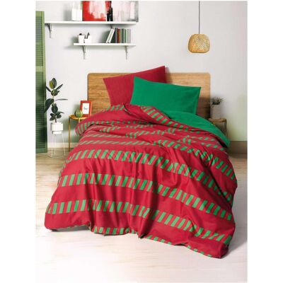 L'essentiel, Bettwäsche, Holly Ranforce Single Quilt Cover Set (Bettwäsche Set, 160 x 220 cm, 50 x 70 cm) L'essentiel, Bettwäsche, Holly Ranforce Single Quilt Cover Set (Bettwäsche Set, 160 x 220 cm, 50 x 70 cm)