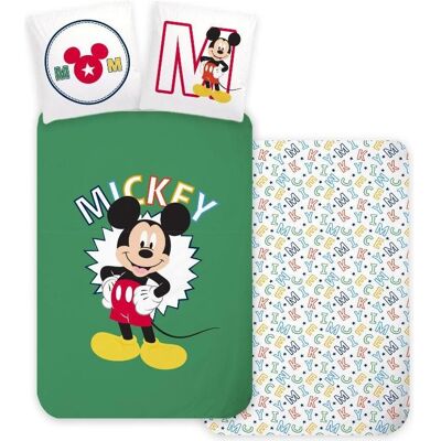 BrandMac, Kinderbettwäsche, Bed Linen - Junior Size 100 x 140 cm - Mickey (1000963) (140 x 100 cm, 40 x 45 cm) BrandMac, Kinderbettwäsche, Bed Linen - Junior Size 100 x 140 cm - Mickey (1000963) (140 x 100 cm, 40 x 45 cm)