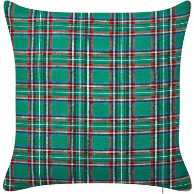 Beliani - Modell Joycandy - Tartan-Muster - Weihnachtskissen - 45x45 cm Beliani - Modell Joycandy - Tartan-Muster - Weihnachtskissen - 45x45 cm