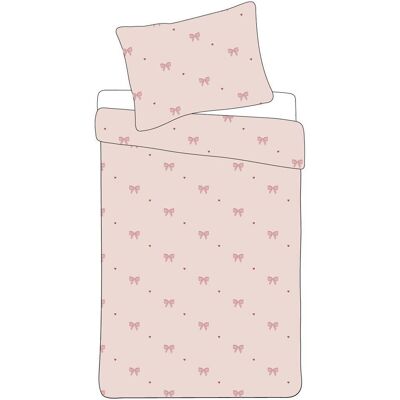 BrandMac, Kinderbettwäsche, Bed Linen - Adult Size 140 x 200 cm - Pink Bow (1029587) (140 x 200 cm) BrandMac, Kinderbettwäsche, Bed Linen - Adult Size 140 x 200 cm - Pink Bow (1029587) (140 x 200 cm)