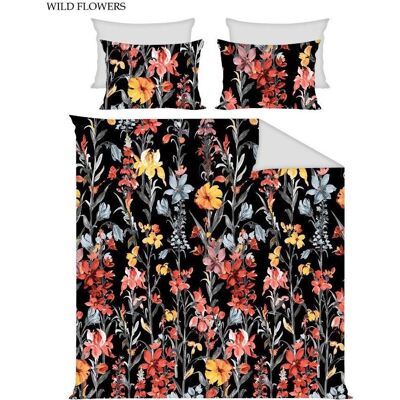 Domoletti, Heizdecke, BED COV SET COTTON WILD FLOWERS 140X200 (200 x 140 cm) Domoletti, Heizdecke, BED COV SET COTTON WILD FLOWERS 140X200 (200 x 140 cm)