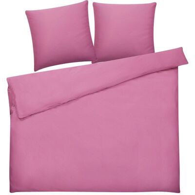 Beliani HARMONRIDGE Pink Baumwoll-Bettwäsche-Set - Bettwäsche-Set Beliani HARMONRIDGE Pink Baumwoll-Bettwäsche-Set - Bettwäsche-Set