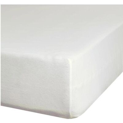 Eurofirany, Fixleintuch, DESIGN 91 Cotton sheet with rubber JERSEY, 140X200 + 30CM, 125 g / m2, color: cream (140 x 200 cm) Eurofirany, Fixleintuch, DESIGN 91 Cotton sheet with rubber JERSEY, 140X200 + 30CM, 125 g / m2, color: cream (140 x 200 cm)