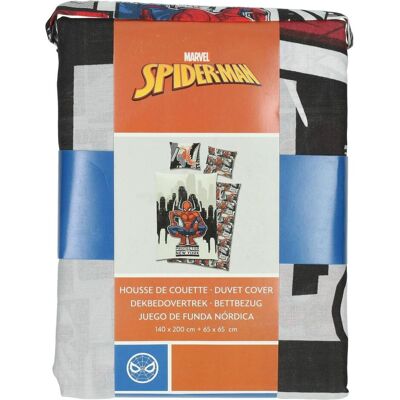 Aymax, Kinderbettwäsche, Spiderman-Bettbezug 140x200cm (140 x 200 cm) Aymax, Kinderbettwäsche, Spiderman-Bettbezug 140x200cm (140 x 200 cm)