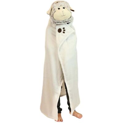 Cozy Noxxiez, Duvet, Noxxiez Kuscheldecke mit Schafkapuze, 130x100cm (130 x 100 cm) Cozy Noxxiez, Duvet, Noxxiez Kuscheldecke mit Schafkapuze, 130x100cm (130 x 100 cm)