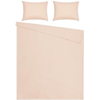 Domoletti, Bettwäsche, Bed linen set Striped Sand 160 x 200 cm (Bettwäsche Set, 160 x 200 cm, 50 x 70 cm) Domoletti, Bettwäsche, Bed linen set Striped Sand 160 x 200 cm (Bettwäsche Set, 160 x 200 cm, 50 x 70 cm)