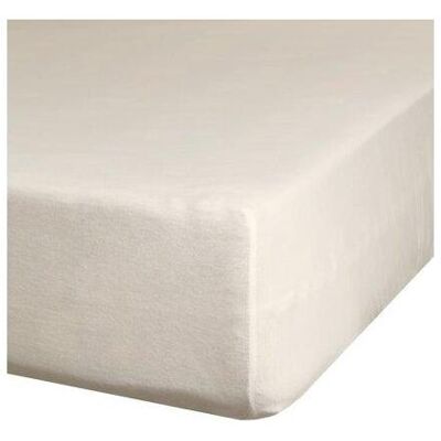 EUROFIRANY - Beige Jersey 125 - Beige - 140x200 - Sheet EUROFIRANY - Beige Jersey 125 - Beige - 140x200 - Sheet