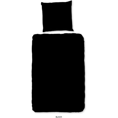 Good Morning, Bettwäsche, UniBlack (Bettwäsche Set, 135 x 200 cm) Good Morning, Bettwäsche, UniBlack (Bettwäsche Set, 135 x 200 cm)