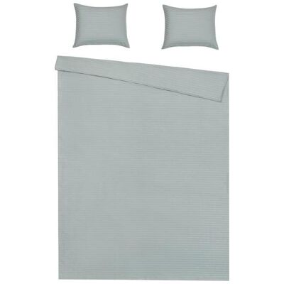 Domoletti, Bettwäsche, Bed linen set Striped Green, 160 x 200 cm (Bettwäsche Set, 160 x 200 cm, 50 x 70 cm) Domoletti, Bettwäsche, Bed linen set Striped Green, 160 x 200 cm (Bettwäsche Set, 160 x 200 cm, 50 x 70 cm)