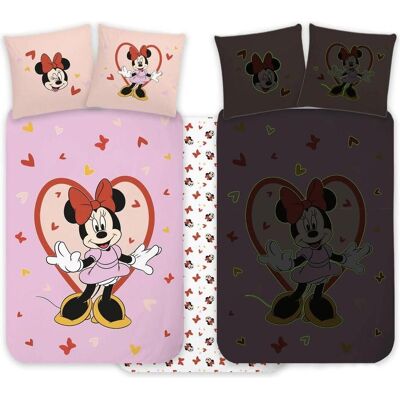 BrandMac, Kinderbettwäsche, Bed Linen - Junior Size 100 x 140 cm - Minnie 1932 Glow (1029353) (100 x 140 cm, 45 x 40 cm) BrandMac, Kinderbettwäsche, Bed Linen - Junior Size 100 x 140 cm - Minnie 1932 Glow (1029353) (100 x 140 cm, 45 x 40 cm)