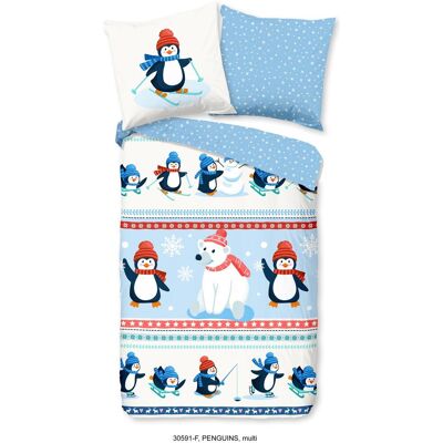 Good Morning, Kinderbettwäsche, Penguins Good Morning, Kinderbettwäsche, Penguins