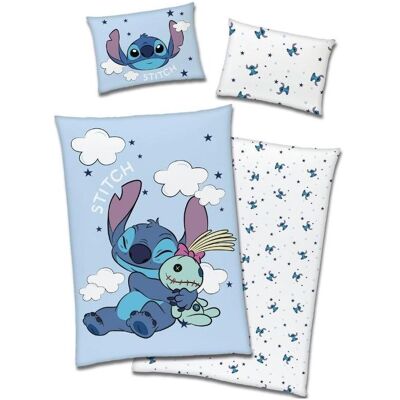 Disney Kinderbettwäsche, Stitch - Bedding - 140x200 50x70 cm - 100% Bomull (8014975) (140x200 cm, 50x70 cm) Disney Kinderbettwäsche, Stitch - Bedding - 140x200 50x70 cm - 100% Bomull (8014975) (140x200 cm, 50x70 cm)