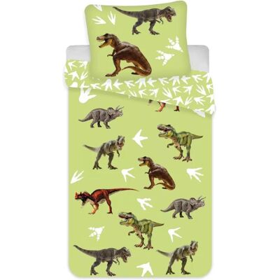 BrandMac, Kinderbettwäsche, Bed Linen - Junior Size 100 x 140 cm - Dino (1000690) (100 x 135 cm, 60 x 40 cm) BrandMac, Kinderbettwäsche, Bed Linen - Junior Size 100 x 140 cm - Dino (1000690) (100 x 135 cm, 60 x 40 cm)