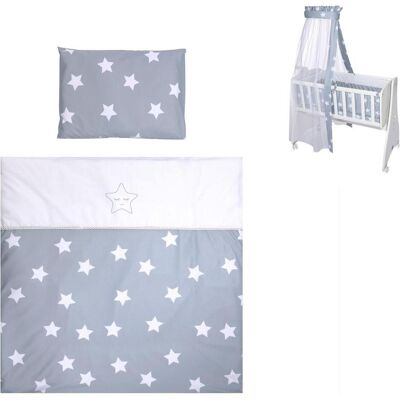 Lorelli, Kinderbettwäsche, Baby Bettwäsche Set First Dreams (75 x 75 cm, 42 x 29 cm) Lorelli, Kinderbettwäsche, Baby Bettwäsche Set First Dreams (75 x 75 cm, 42 x 29 cm)