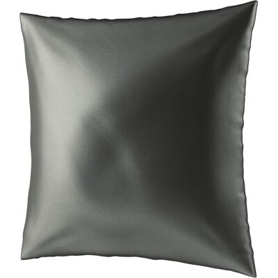 Ailoria, Bettwäsche, BEAUTY SLEEP Silk Zipper Pillowcase (65x65) (anthracite) (Kopfkissenbezug, 65 x 65 cm) Ailoria, Bettwäsche, BEAUTY SLEEP Silk Zipper Pillowcase (65x65) (anthracite) (Kopfkissenbezug, 65 x 65 cm)