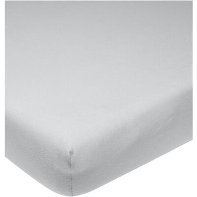 Meyco - Home jersey Spannbettlaken 180x200 lichtgrau - Bettwäsche Meyco - Home jersey Spannbettlaken 180x200 lichtgrau - Bettwäsche