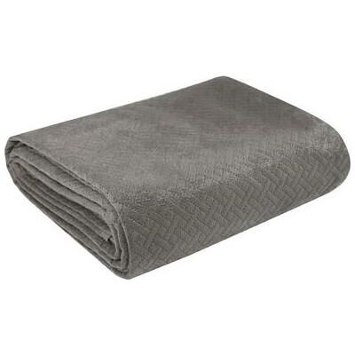 Eurofirany Bettüberwurf - 389815 - Unisex - 170x210 cm - Grau Eurofirany Bettüberwurf - 389815 - Unisex - 170x210 cm - Grau