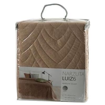 Eurofirany, Decke, DESIGN 91 LUIZ Tagesdecke aus Samt mit Marmormuster, 170 x 210 cm (210 x 170 cm) Eurofirany, Decke, DESIGN 91 LUIZ Tagesdecke aus Samt mit Marmormuster, 170 x 210 cm (210 x 170 cm)