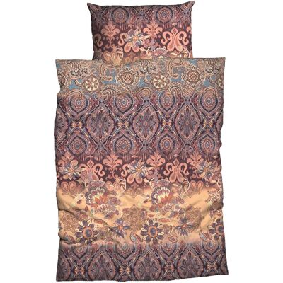 CASATEX Suzani Satin-Bettwäsche - Paisley & Blumenmuster CASATEX Suzani Satin-Bettwäsche - Paisley & Blumenmuster