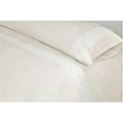 Pierre Cardin, Bettwäsche, Duvet cover set ELISA Beige Ivory Double 2 Pieces (45 x 155 cm) Pierre Cardin, Bettwäsche, Duvet cover set ELISA Beige Ivory Double 2 Pieces (45 x 155 cm)