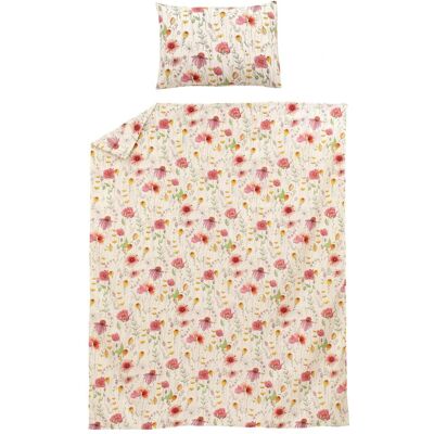 Domoletti, Bettwäsche, BED COV SET COTTON SUMMER GARDEN 140X200 (Bettwäsche Set, 140 x 200 cm, 50 x 70 cm) Domoletti, Bettwäsche, BED COV SET COTTON SUMMER GARDEN 140X200 (Bettwäsche Set, 140 x 200 cm, 50 x 70 cm)