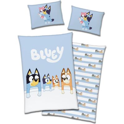 Bluey, Kinderbettwäsche, Bed Linen (140 x 200 cm, 60 x 63 cm) Bluey, Kinderbettwäsche, Bed Linen (140 x 200 cm, 60 x 63 cm)