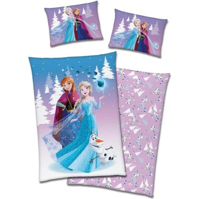 Disney Interactive Studios, Kinderbettwäsche, Frozen (140 x 200 cm, 60 x 63 cm) Disney Interactive Studios, Kinderbettwäsche, Frozen (140 x 200 cm, 60 x 63 cm)