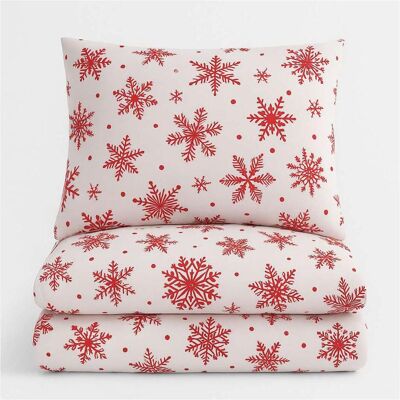 L'essentiel, Bettwäsche, Flake Red Super King Quilt Cover Set FR (Bettwäsche Set, 260 x 220 cm) L'essentiel, Bettwäsche, Flake Red Super King Quilt Cover Set FR (Bettwäsche Set, 260 x 220 cm)